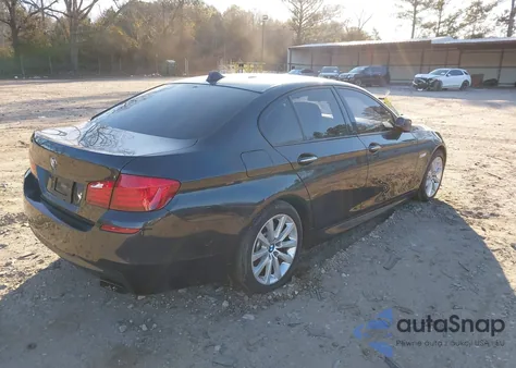 2013 BMW 550I z USA, uszkodzony, nr VIN WBAFR9C55DD227000